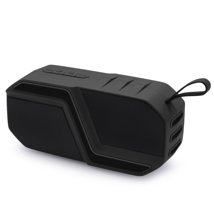 NewRixing NR - 5019 Outdoor Portable Bluetooth Speaker, Support Hands - free Call / TF Card / FM / U Disk(Black) - British D'sire