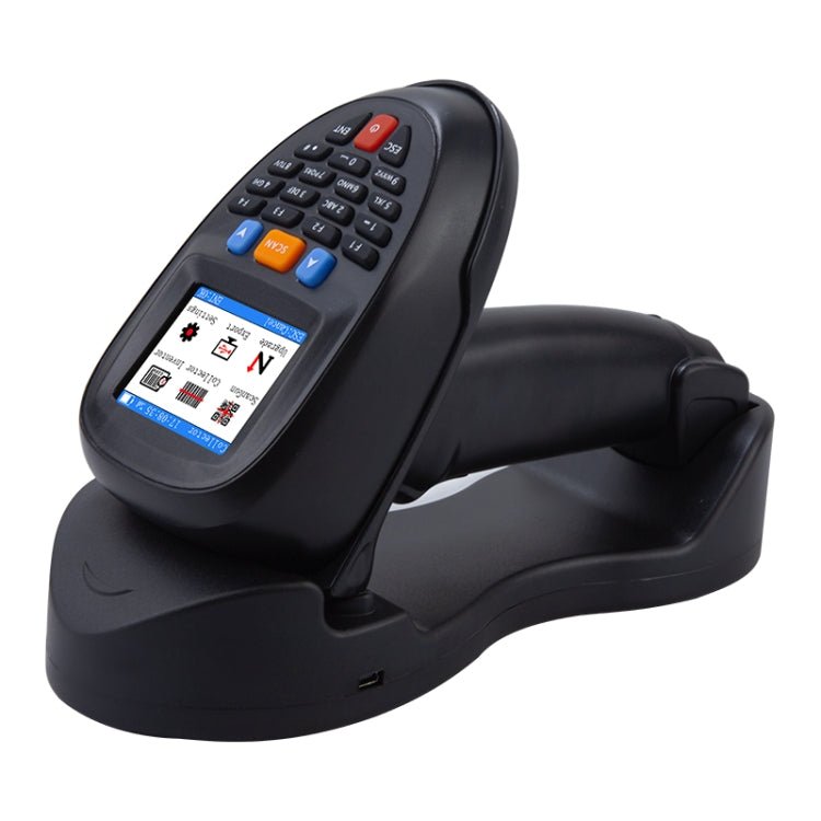 NEWSCAN 1D CCD Red Light Wireless Barcode Reader Scanner Data Collector With 2.2-Inch LCD Screen Secondary image
