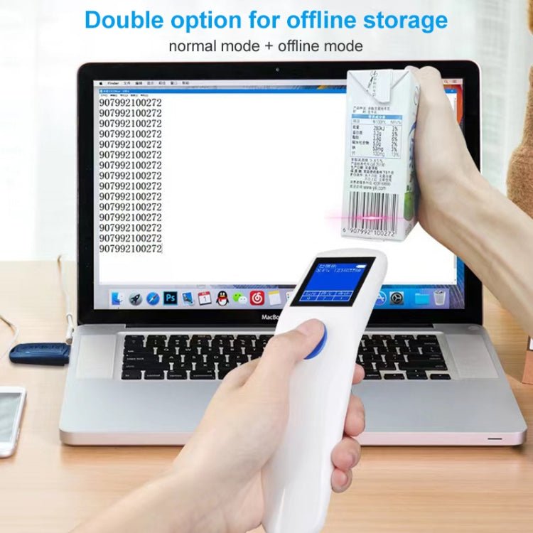 NEWSCAN NS1103T One & Two Dimensional Wireless Barcode Scanner Collector - British D'sire