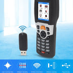 NEWSCAN NS3309 One - dimensional Red Light USB + Wireless Barcode Scanner Collector - British D'sire