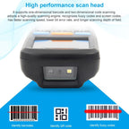 NEWSCAN NS6606H One - dimensional Red Light Wireless Barcode Scanner Collector - British D'sire
