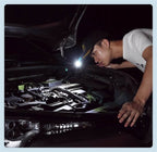 Nextool Multifunctional Headlight COB 170LM Outdoor Camping Rotatable Bicycle Light Warning Lamp with Antibacterial Belt(Black) - British D'sire