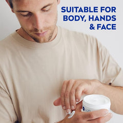 NIVEA Soft Moisturising Cream (500ml), A Moisturising Cream for Face, Body and Hands with Vitamin E and Jojoba Oil, Hand Cream Moisturises Deeply, All-Purpose Day Cream - British D'sire