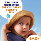 NIVEA SUN Kids Protect & Sensitive Sun Lotion (200ml) Sunscreen with SPF 50+, Kids Suncream for Sensitive Skin, Immediately Protects Against Sun Exposure - British D'sire