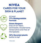 NIVEA SUN Protect & Moisture Sun Lotion SPF 50+ (200 ml), Suncream with Vitamin E, Provides 48H Moisture & Immediate UVA & UVB Protection - British D'sire