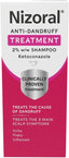 Nizoral Anti - Dandruff Treatment Shampoo, Treats and Prevents Dandruff, Clinically Proven to Control Itchy & Flaky Scalps, Contains Ketoconazole, 1 x 60ml - Shampoo - British D'sire