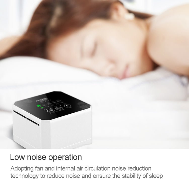 Nobico J008 Air Purifier Home Desktop Negative Ion Mini Purifier(White) - British D'sire