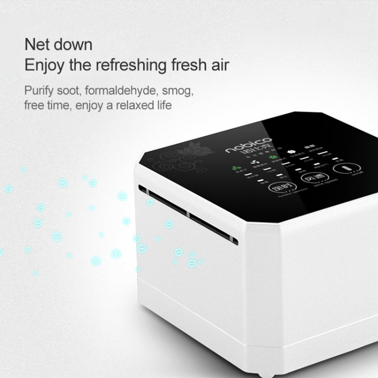 Nobico J008 Air Purifier Home Desktop Negative Ion Mini Purifier(White) - British D'sire
