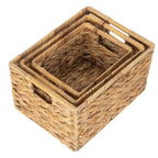 Nordic Water Hyacinth Storage Basket - Storage Baskets - British D'sire