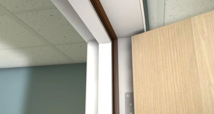 Norsound NOR710 Retro Fit Door Head & Jamb Door Seal - Acoustic Door Seal - British D'sire
