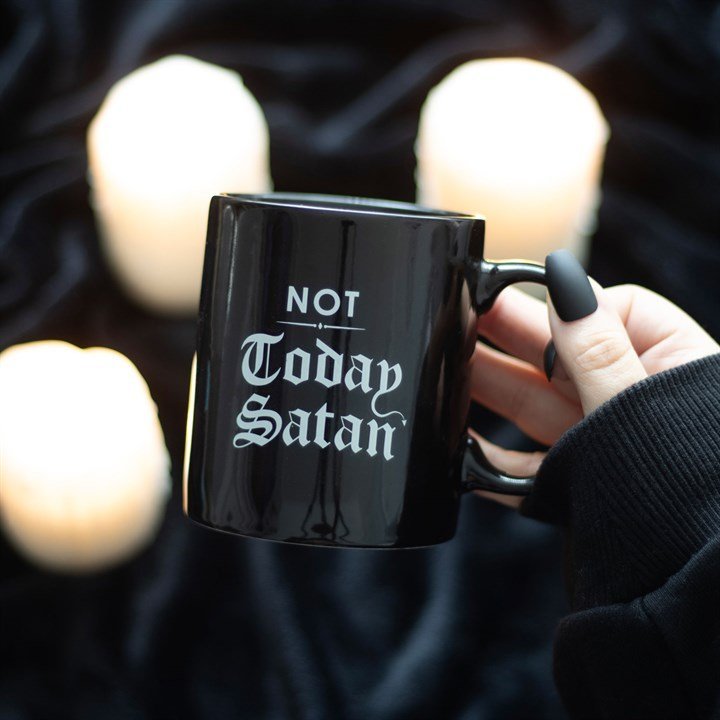 Not Today Satan Mug - British D'sire