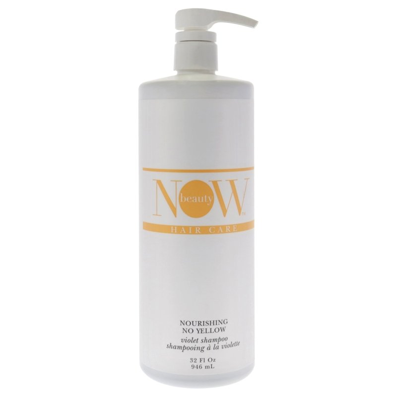 NOW Beauty - No Yellow Shampoo for Unisex - 32 oz Shampoo - Shampoo - British D'sire