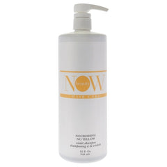 NOW Beauty - No Yellow Shampoo for Unisex - 32 oz Shampoo - Shampoo - British D'sire