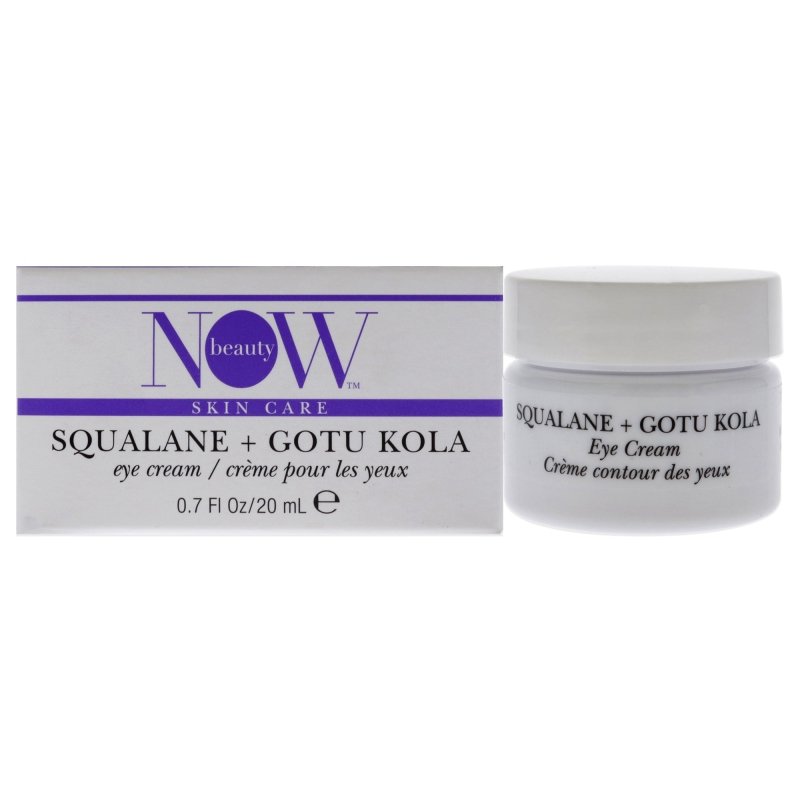 NOW Beauty - Squalane Plus Gotu Kola Eye Cream for Unisex - 0.7 oz Cream - Cream - British D'sire