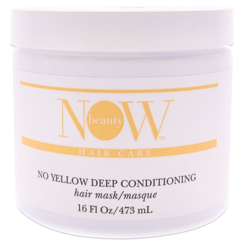 NOW Beauty - Ultra Hydrating No Yellow Hair Mask for Unisex - 16 oz Masque - Masque - British D'sire Main image