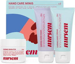 Nursem HAND CARE MINIS | Hand cream gift set for sensitive skin, nurses gift set, 3 Piece Set - British D'sire