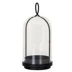 Nysa Large Candle Holder With Glass Cloche - Candle Holder - British D'sire