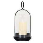 Nysa Large Candle Holder With Glass Cloche - Candle Holder - British D'sire