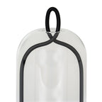 Nyx Medium Candle Holder With Glass Cloche - Candle Holder - British D'sire