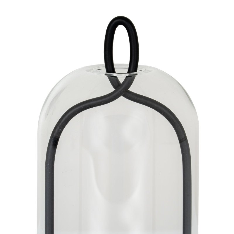 Nyx Medium Candle Holder With Glass Cloche - Candle Holder - British D'sire