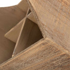 Oak Effect Wooden Carrier - Drinks Baskets - British D'sire