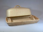 Oatmeal Butter Dish with Handle - Butter Dish - British D'sire