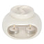 Off White Double Oil Burner - British D'sire