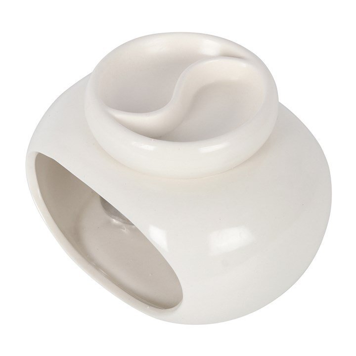 Off White Double Oil Burner - British D'sire