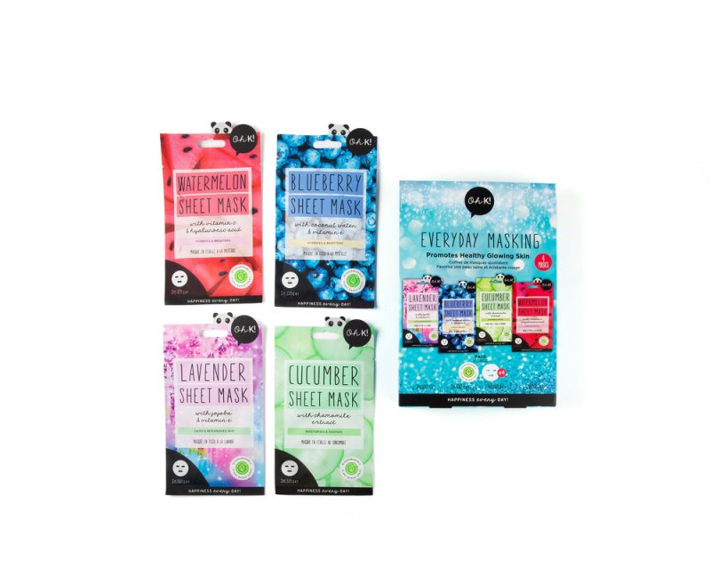 Oh K! Everyday Sheet Mask Set: Holiday 2023 bundle - Sheet Mask - British D'sire Main image