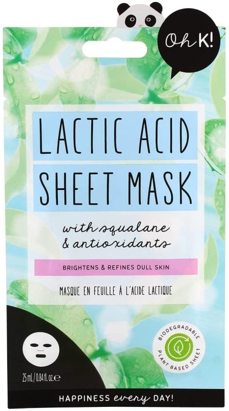 Oh K! Lactic Acid Sheet Mask - Sheet Mask - British D'sire