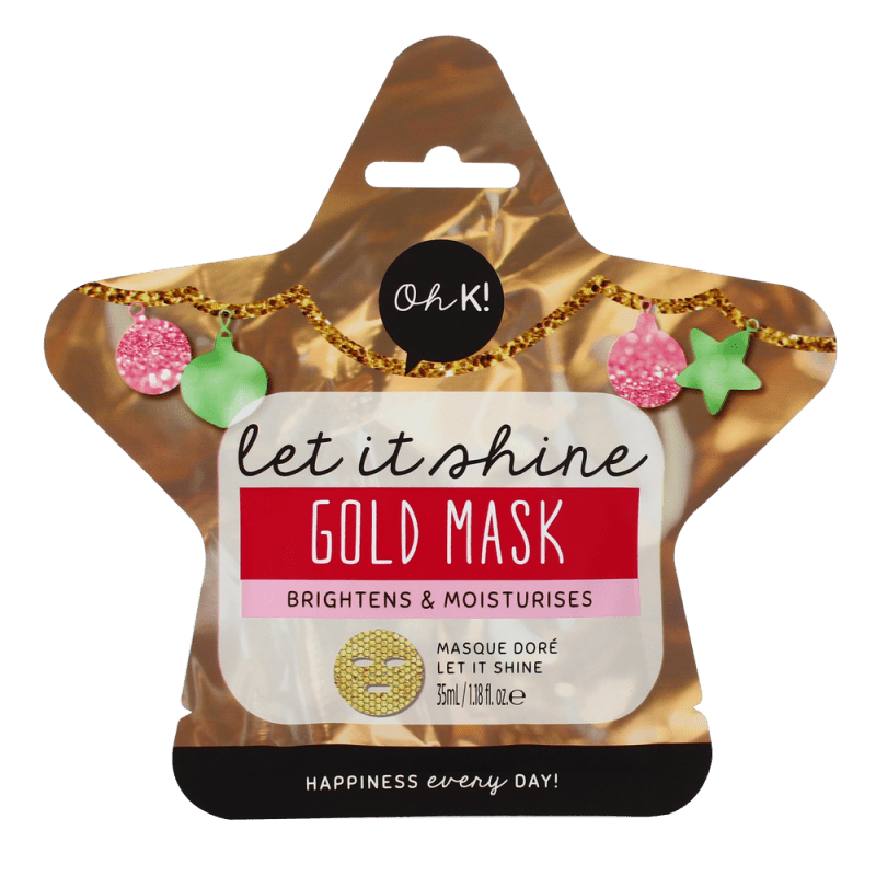 Oh K! Let It Shine Gold Sheet Mask 35ml - Sheet Mask - British D'sire