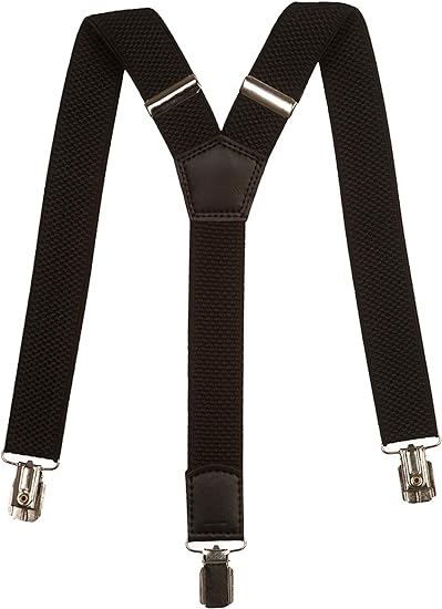 Olata Junior/Children’s Simple Fully Adjustable Elasticated Clip on Y-Shape Braces/Suspenders - 3cm (5-12 Years)