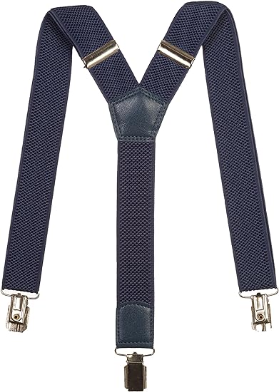 Olata Junior/Children’s Simple Fully Adjustable Elasticated Clip on Y-Shape Braces/Suspenders - 3cm (5-12 Years)