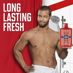 Old Spice Captain Shower Gel & Shampoo For Men 1000 ml, 3 - in - 1 Body - Hair - Face Wash, Long - lasting Fresh - Shower Gel - British D'sire