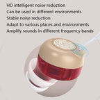 Older Young Sound Amplifier Sound Collector Hearing Aid(Red Blue) - British D'sire
