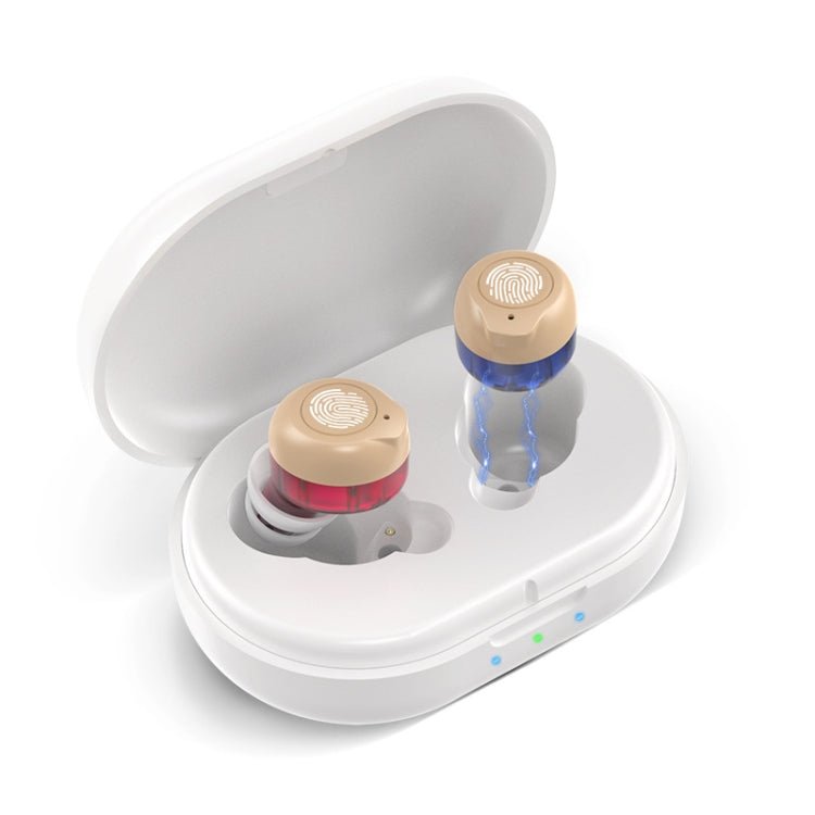Older Young Sound Amplifier Sound Collector Hearing Aid(Red Blue) - British D'sire Main image