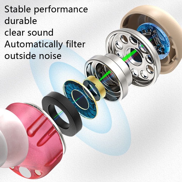 Older Young Sound Amplifier Sound Collector Hearing Aid(White) - British D'sire