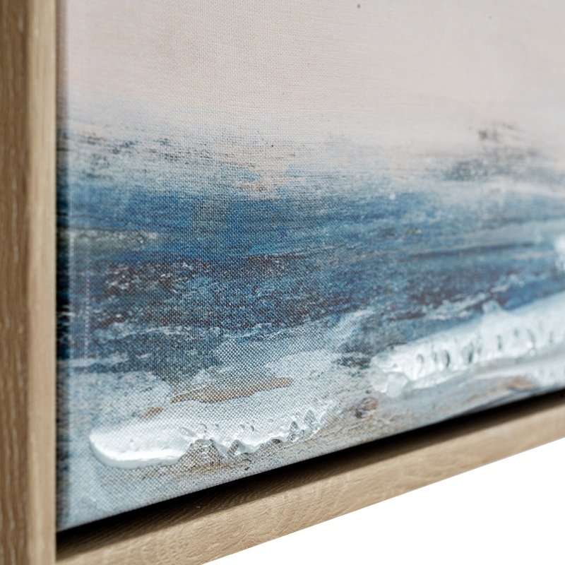 Ondra Hand Painted Canvas In Frame - Wall Art & Signs - British D'sire