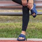 Oofos Unisex Ooahh Sport Slide – Recovery Sandal Black - Flip Flops - British D'sire