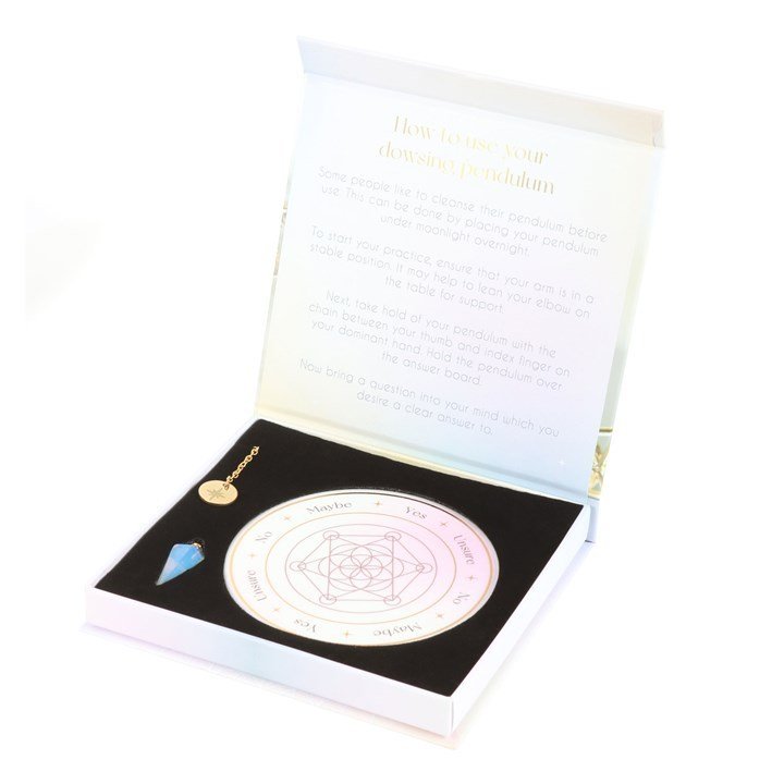 Opalite Pendulum Divination Kit - British D'sire