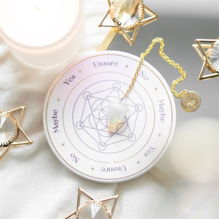 Opalite Pendulum Divination Kit - British D'sire