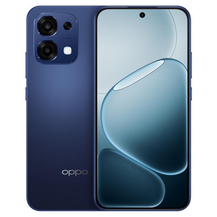 OPPO A6 5G, 8GB+256GB, Screen Fingerprint, 6.57 inch ColorOS 15 Dimensity 6300 Octa Core, NFC, OTG, Network: 5G (Blue) - British D'sire Main image