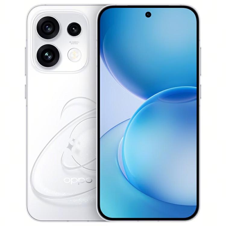 OPPO Reno16, 16GB+256GB, Screen Fingerprint, 6.32 inch ColorOS 16.0 Dimensity 8550 SUPER Octa Core, NFC, OTG, Network: 5G (White) - British D'sire Main image