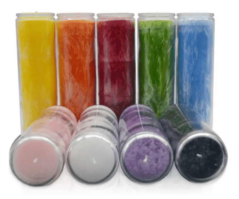 Orange 7 Day Candle Creativity, Joy, Positivity - British D'sire