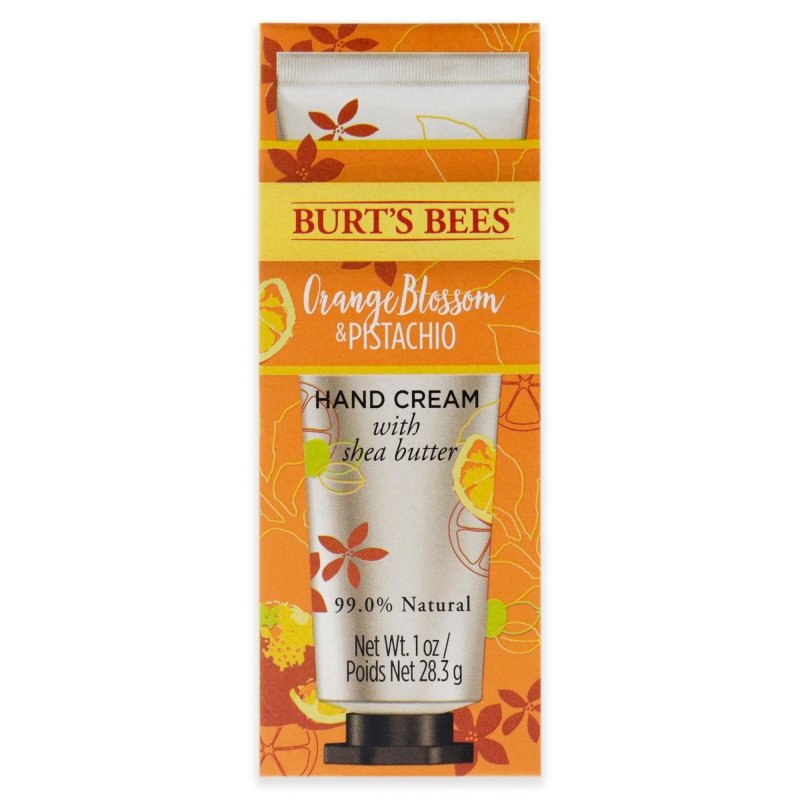 Orange Blossom and Pistachio Hand Cream by Burts Bees for Unisex - 1 oz Hand Cream - Hand Cream - British D'sire
