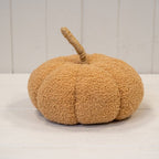 Orange Boucle Style Soft Pumpkin 10cm Dia - Cushion - British D'sire