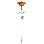 Orange Dianthus Spray Artificial Flower Spray - Artificial Flowers & Stems - British D'sire