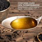 Organic Black Seed Oil - 100% Natural Anti - Inflammatory Immune Support - Herbal - PURE ORGANIC BLACK SEED OIL - British D'sire