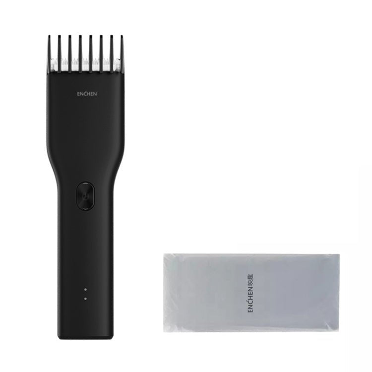 Original Xiaomi Enchen Boost Intelligent Fast Charging Electric Hair Trimmer Haircut Machine (Black) - British D'sire
