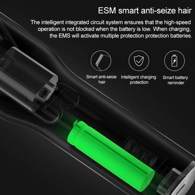 Original Xiaomi Enchen Boost Intelligent Fast Charging Electric Hair Trimmer Haircut Machine (White) - British D'sire